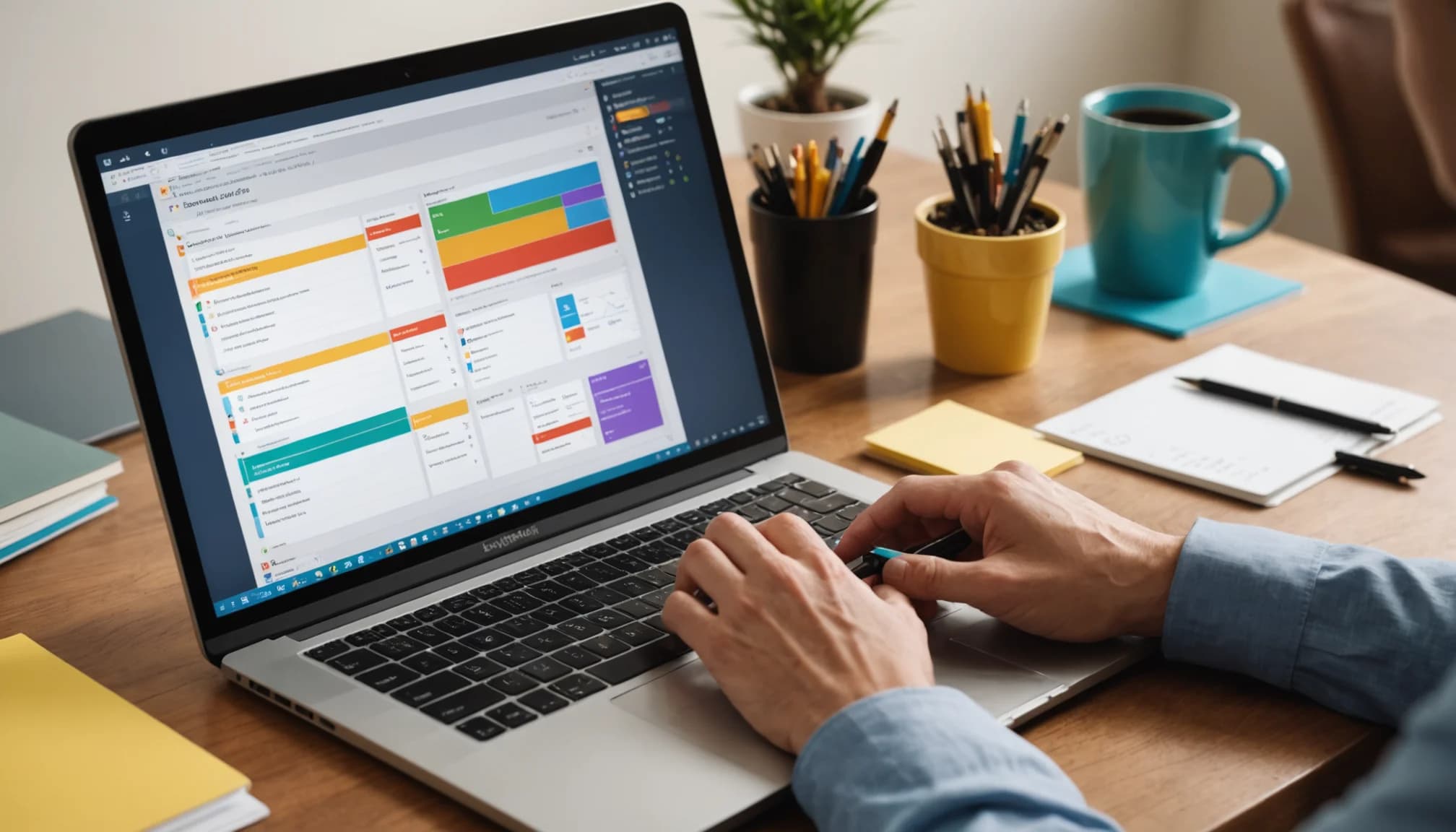 Split-screen comparison showing project management board on left and CRM sales pipeline dashboard on right, illustrating ClickUp vs CRM dedicated tool differences.