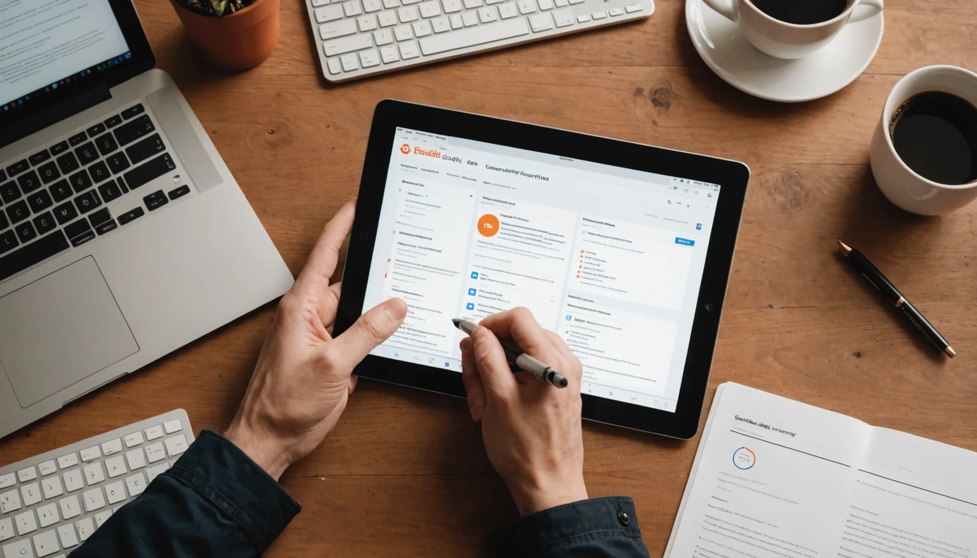 Workspace showing research materials and data about Reddit communities for finding leads on Reddit