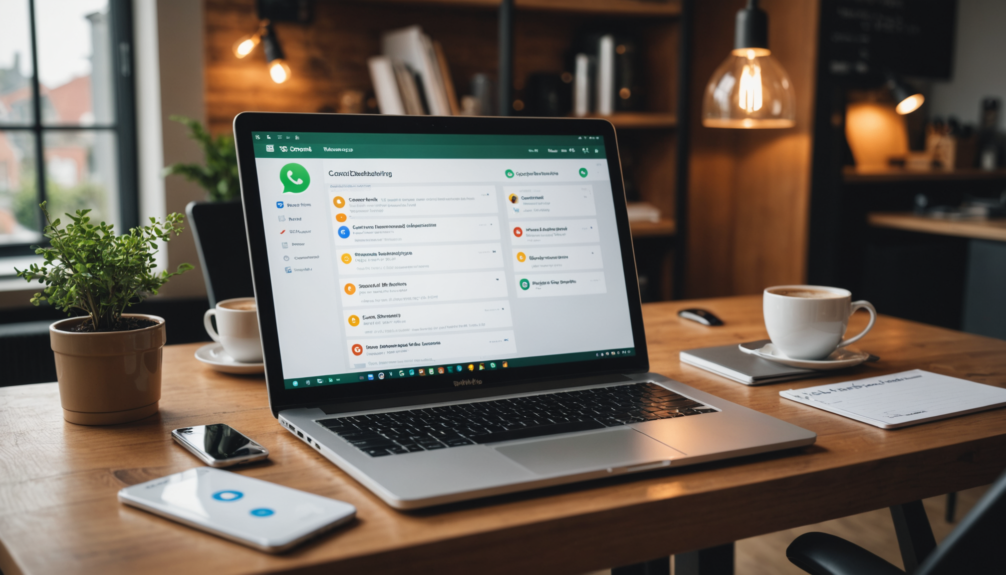 CRM automation dashboard showing unified workspace for lead management and multi-channel messaging, alternative to Zapier for small business automation.