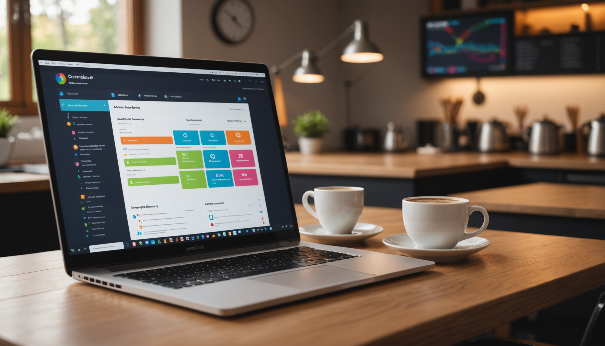 Workflow automation dashboard showing customer onboarding stages and triggered actions in a unified interface