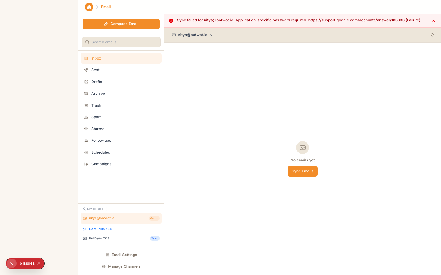 Reading and Replying to Emails