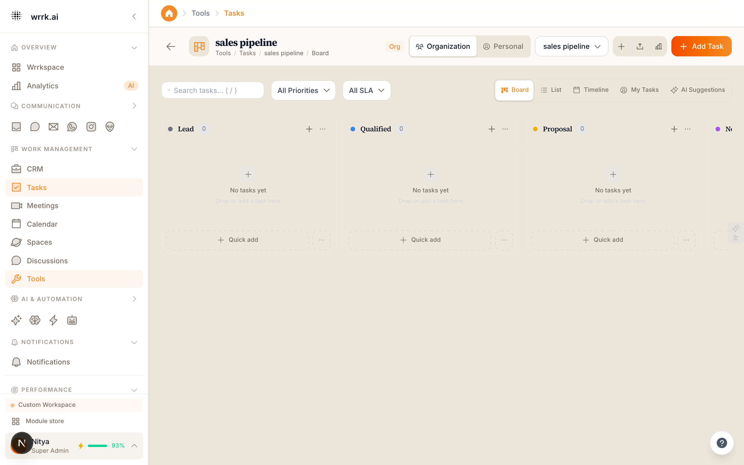 Tasks Module